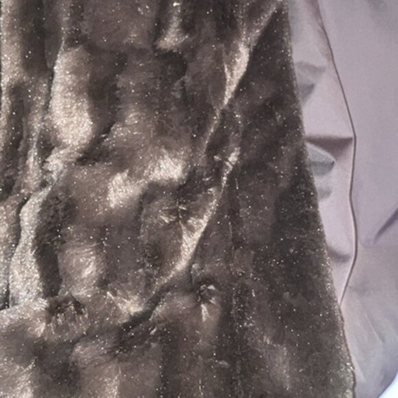 Dennis Basso Women Faux Fur Reversible Coat – Chocolate Brown – Size 3X – Hooded - Picture 3 of 8